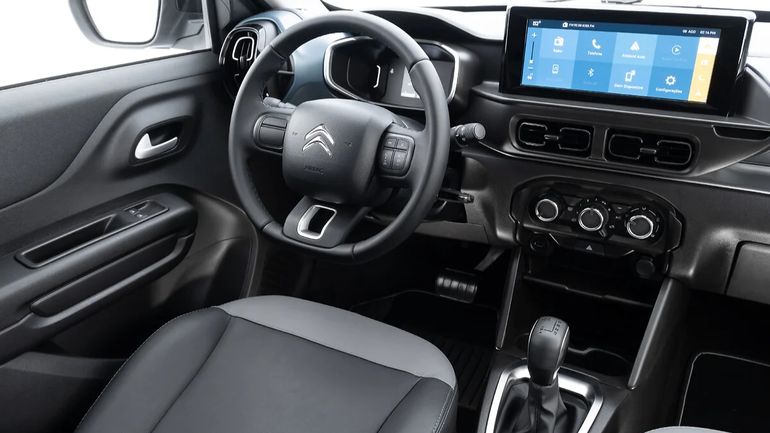 Así luce el interior de la versión manual del Citroën C3 en Argentina. Así luce el interior de la versión manual del Citroën C3 en Argentina.