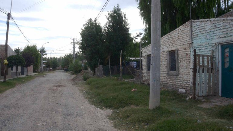 La casa donde se registró la discusión y el crimen de Delmar Parra. Un amigo que bebía con él contó lo sucedido.