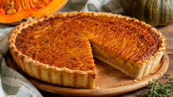 receta: tarta de verduras otonales: crocante por fuera, cremosa por dentro receta: tarta de verduras otonales: crocante por fuera, cremosa por dentro