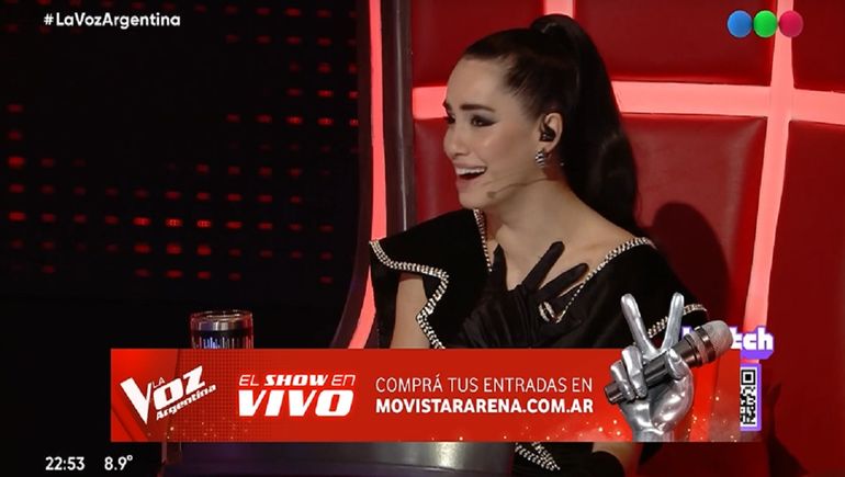 La sinceridad de Lali en La Voz: Me dieron ganas de hacer el amor