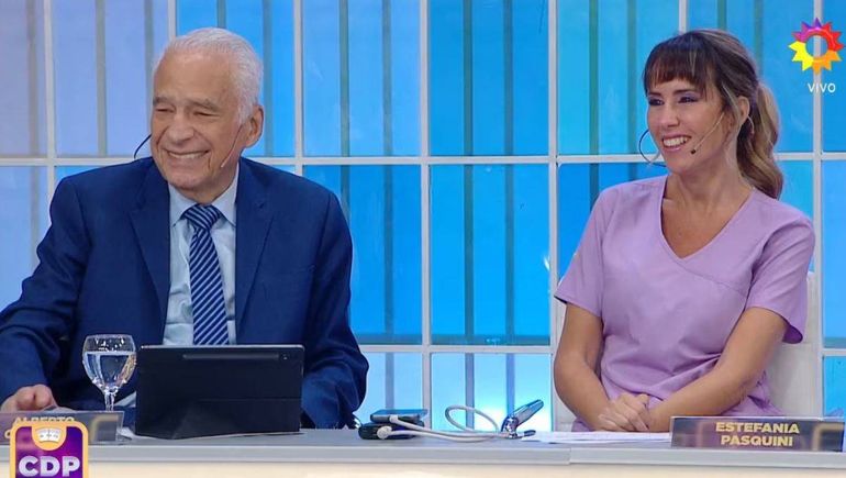 Estefanía Pasquini, la mujer de Cormillot, contó su secreto más intimo en Cuestión de Peso