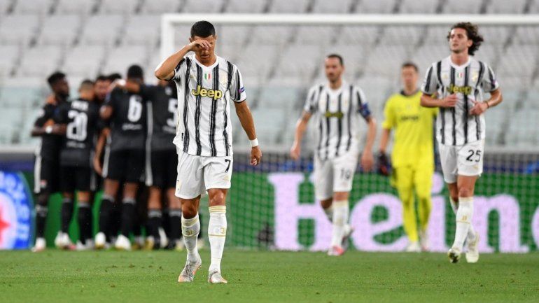 El lamento de Ronaldo por la eliminación.