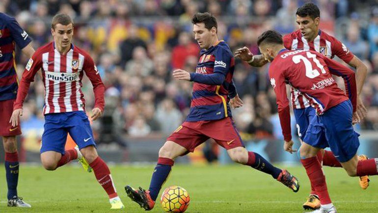 El Barcelona lo dio vuelta y le ganó 2 a 1 al Atlético de Simeone