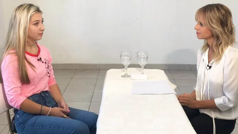 Nahir Galarza ya le concedió una entrevista a Mariana Fabiani. Nahir Galarza ya le concedió una entrevista a Mariana Fabiani.