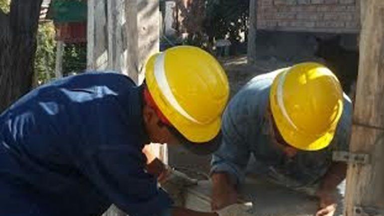 La obra beneficiará a 26 familias del barrio.