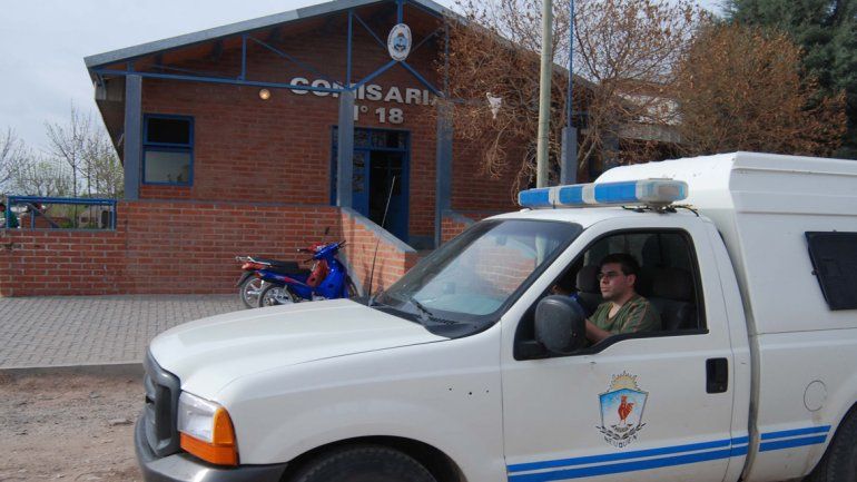 El ladrón atrapado fue trasladado a la Comisaría 18.