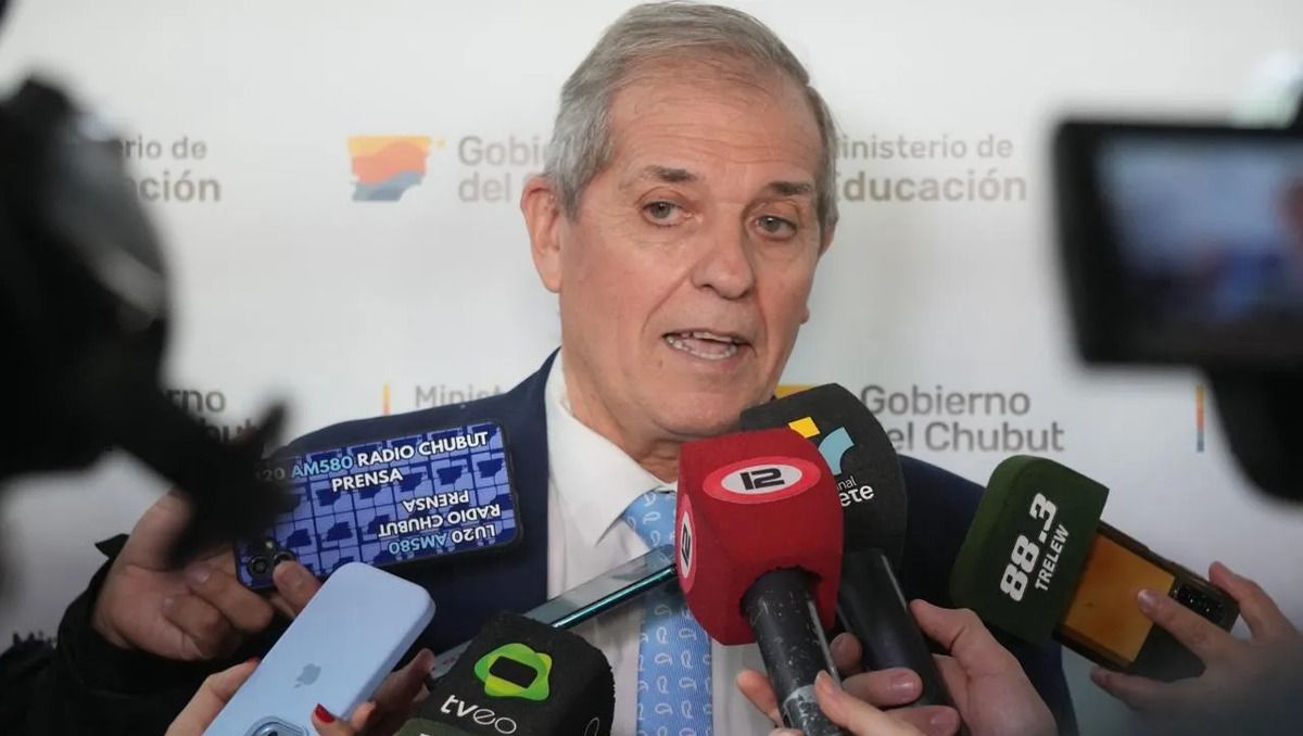José Luis Punta, ministro de Educación de Chubut.