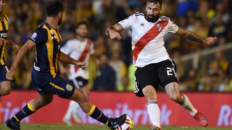 River no pudo con Central y rescató un punto en Rosario