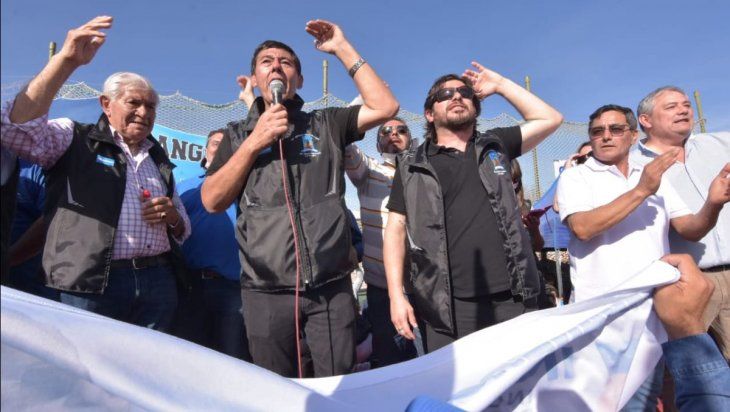 Pereyra, Rucci y Dewey compartieron varios años en el gremio.