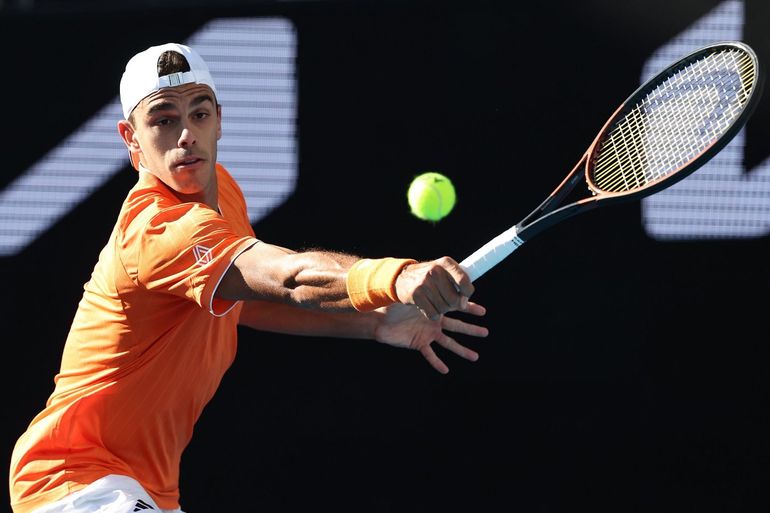 Francisco Cerúndolo dio el golpe ante Rublev y llegó a la segunda semana del Australian Open