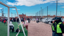 Dramático episodio se vivió en el barrio Colonia Rural Nueva Esperanza.