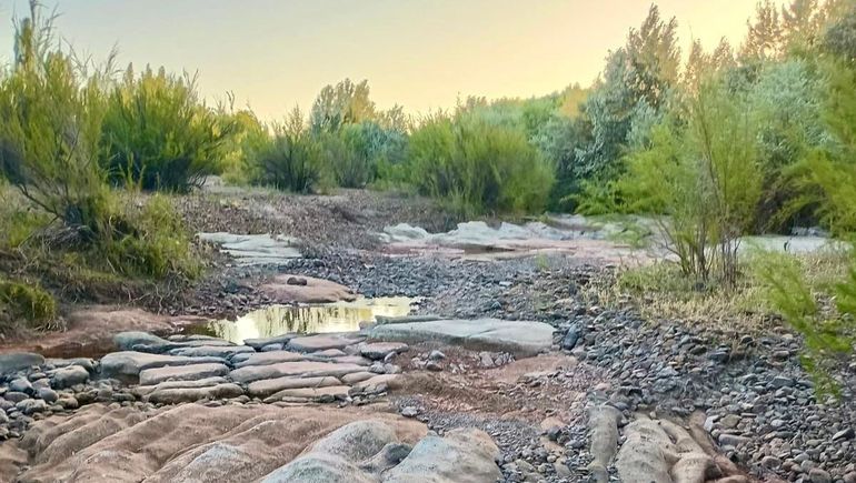 La sequía y la monopolización del agua están terminando con los productores en los alrededores del arroyo Covunco