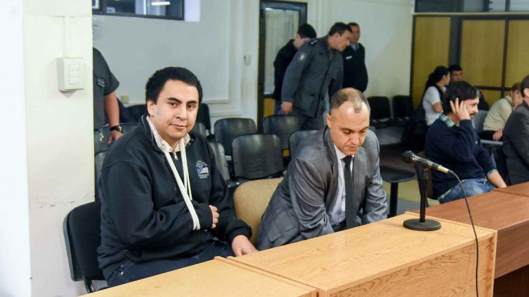 Lucas Lira durante la lectura de la pena por matar a Karen Guayquinao.&nbsp;