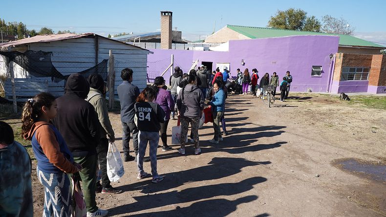 La situación de los comedores en la provincia es crítica. | LM Neuquen La situación de los comedores en la provincia es crítica.