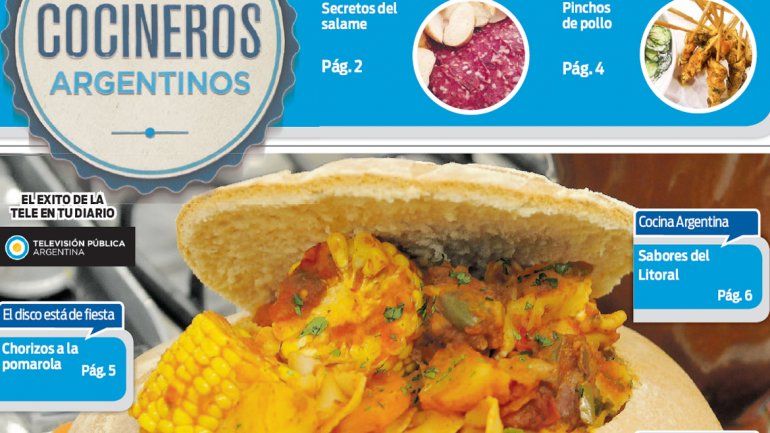 Prendete con un alto guiso de los Cocineros Argentinos