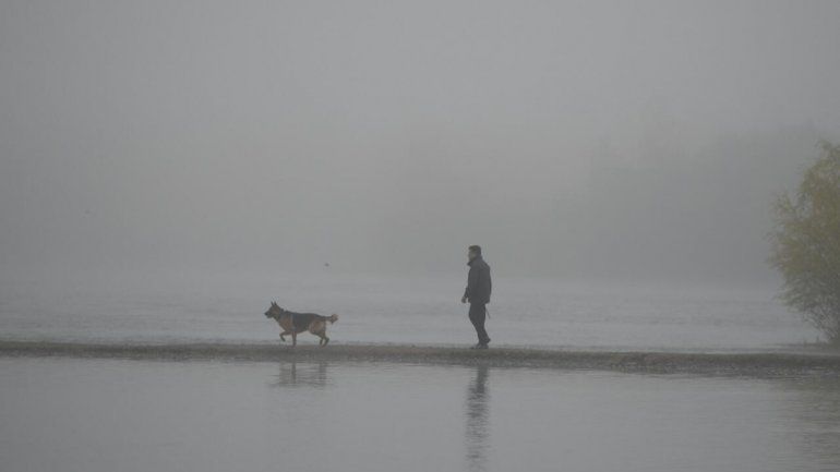 No se ve nada: otra vez, la niebla tapó la ciudad 