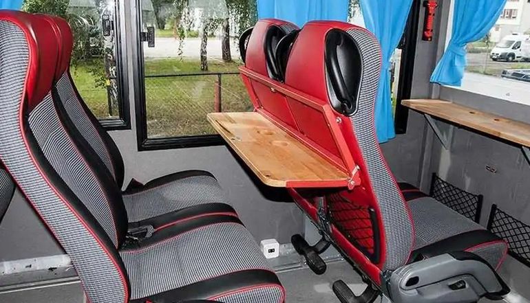 Así es por dentro el Hotelbus que recorrió Chubut y otras provincias patagónicas.