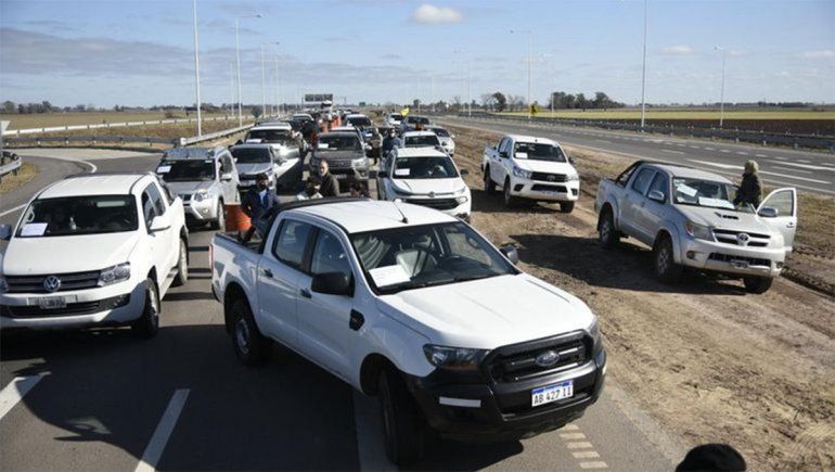 Alberto Fernández canceló un acto donde lo esperaba una protesta