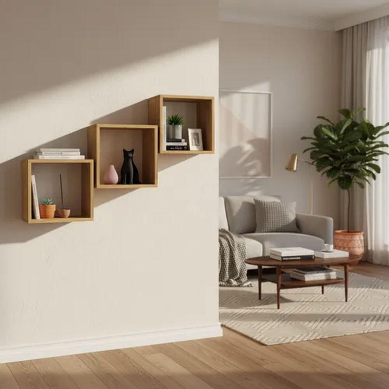 Estos paneles no tienen soportes visibles, dando la impresión de que flotan en el aire. Estos paneles no tienen soportes visibles, dando la impresión de que flotan en el aire.