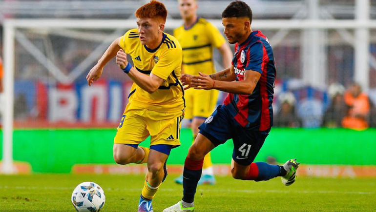 Boca y San Lorenzo están en la disputa por ingresar a la Libertadores. Por ahora van a la Sudamericana.&nbsp;