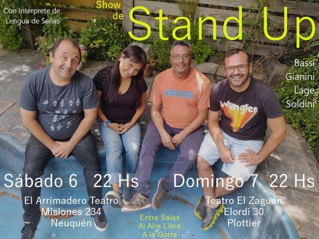 Neuquén tendrá su primer show de stand up para personas sordas