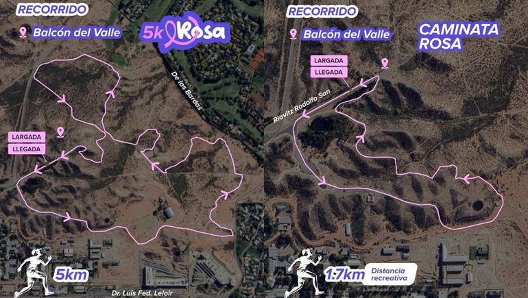 Miles de neuquinos se sumarán para concientizar sobre el cáncer de mama. Miles de neuquinos se sumarán para concientizar sobre el cáncer de mama.