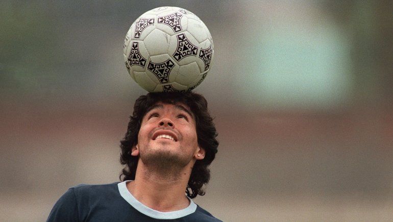 Diego Maradona.&nbsp;
