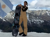 Pampita separada y de vacaciones en la cordillera neuquina