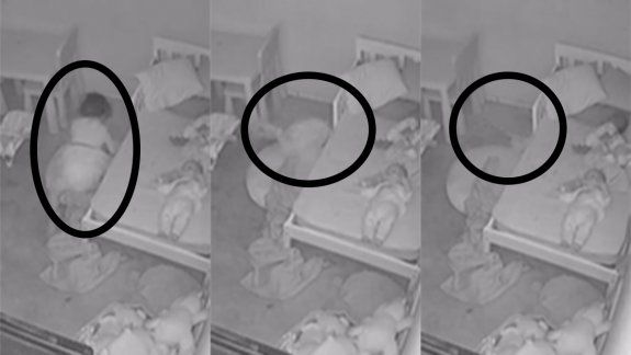 TikTok: documentó como un fantasma acecha a su pequeña hija
