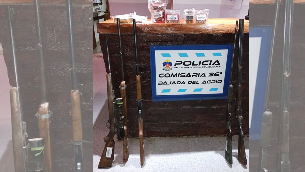 Tired of the Shots: Farmer’s Arsenal Uncovered in Bajada Vieja Area Investigation