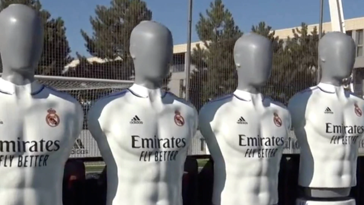 Los increíbles robots que sumó el Real Madrid para la pelota parada