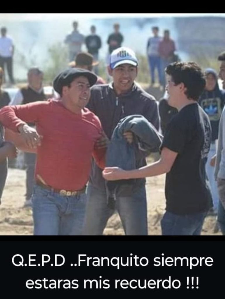 Mientras la comunidad de Loncopué no sale de su estupor por el triste final de Franco