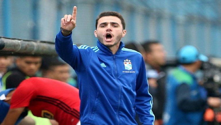 Mariano Soso, DT de San Lorenzo.