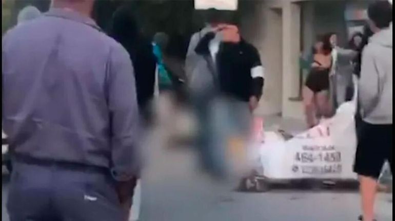 Lucas Nahuel Larroque estuvo internado con traumatismo de cráneo severo.