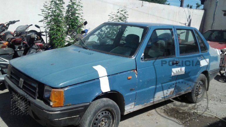 El Fiat Duna fue secuestrado y quedó a disposición de la Justicia.&nbsp;