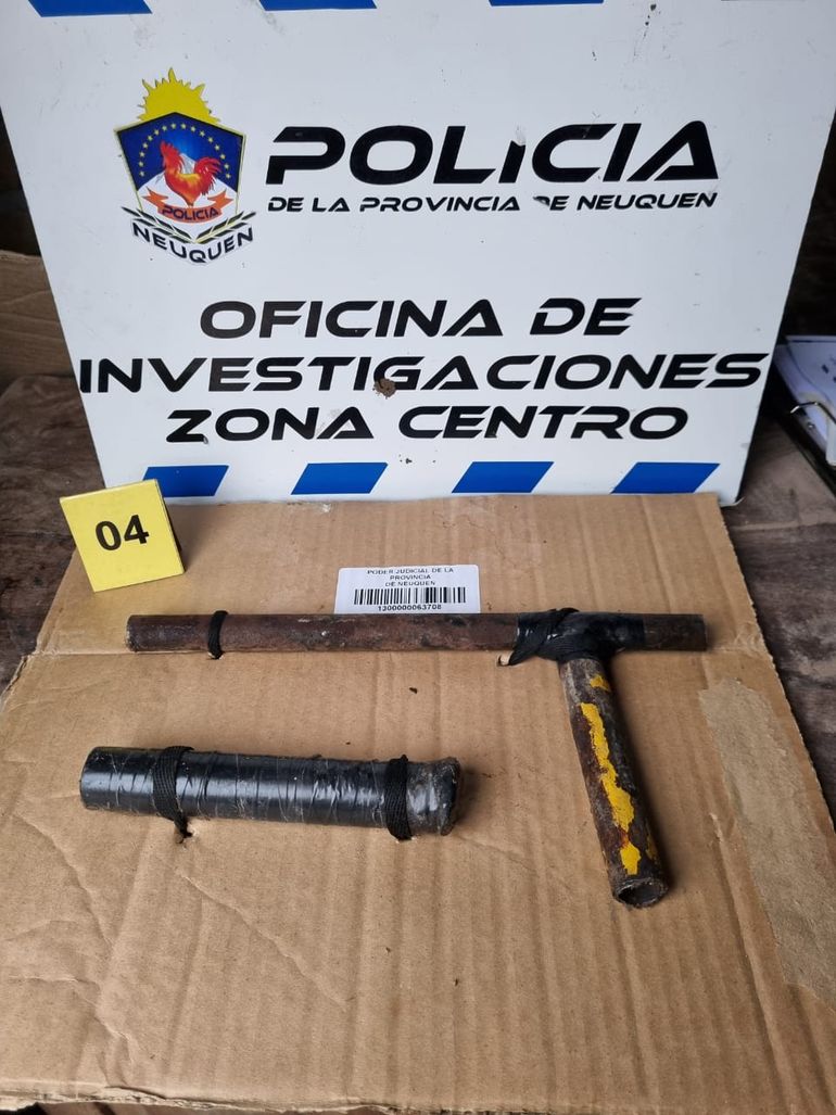 La tumbera que fue secuestrada durante el allanamiento al merendero Jireh. La tumbera que fue secuestrada durante el allanamiento al merendero Jireh.