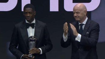 ousmane dembele fue elegido por la fifa como el mejor jugador del mundo ousmane dembele fue elegido por la fifa como el mejor jugador del mundo
