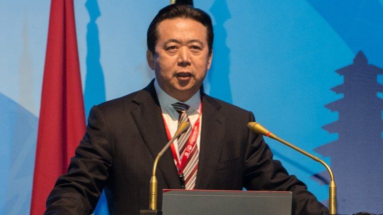 Desapareció el chino Hongwei Meng, presidente de Interpol