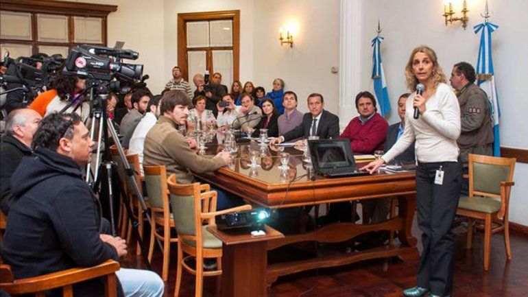 La presentación se realizó este mediodía.