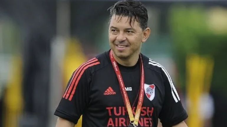 Marcelo Gallardo en su última pretemporada con River Marcelo Gallardo en su última pretemporada con River