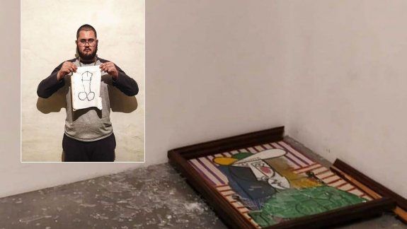 Lo condenan por haber roto una obra de Picasso