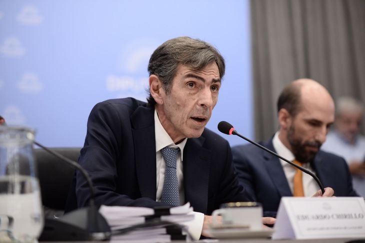 Eduardo Rodríguez Chirillo adelantó que trabaja para que el mercado eléctrico recupere el equilibrio financiero. Eduardo Rodríguez Chirillo adelantó que trabaja para que el mercado eléctrico recupere el equilibrio financiero.