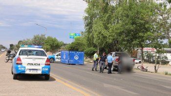 El siniestro fatal ocurrió a la altura del cruce de Mosconi y Cholar / Foto El siniestro fatal ocurrió a la altura del cruce de Mosconi y Cholar / Foto