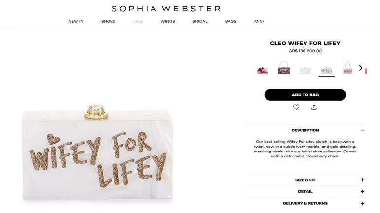 La cartera de Nicole Neumann La cartera de Nicole Neumann