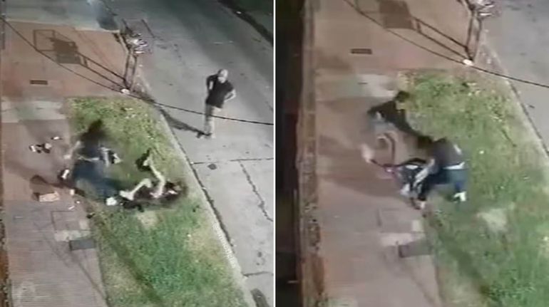 Escalofriante: una delincuente apuñaló en la cabeza a una joven para robarle