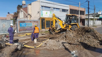 Las reparaciones se llevan a cabo en un acueducto del Bajo