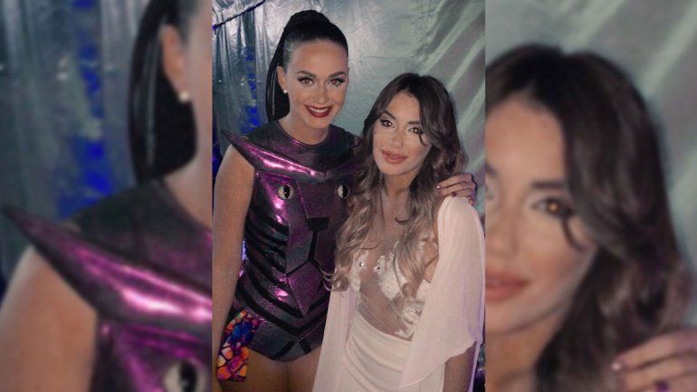 Lali celebró que Katy la vuelva a elegir para abrir su recital.&nbsp; 