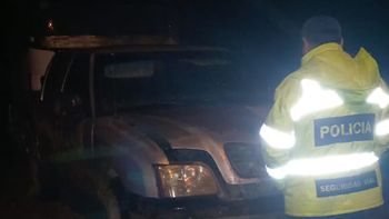 Estaban alcoholizados y con drogas en una camioneta robada Estaban alcoholizados y con drogas en una camioneta robada