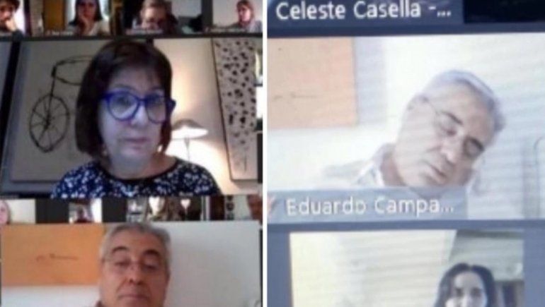 Papelón: un intendente se quedó dormido en plena charla con Patricia Bullrich