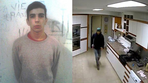 Martínez Castro había quedado registrado en las cámaras.